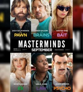 Masterminds (2016) Bluray Hindi Dubbed
