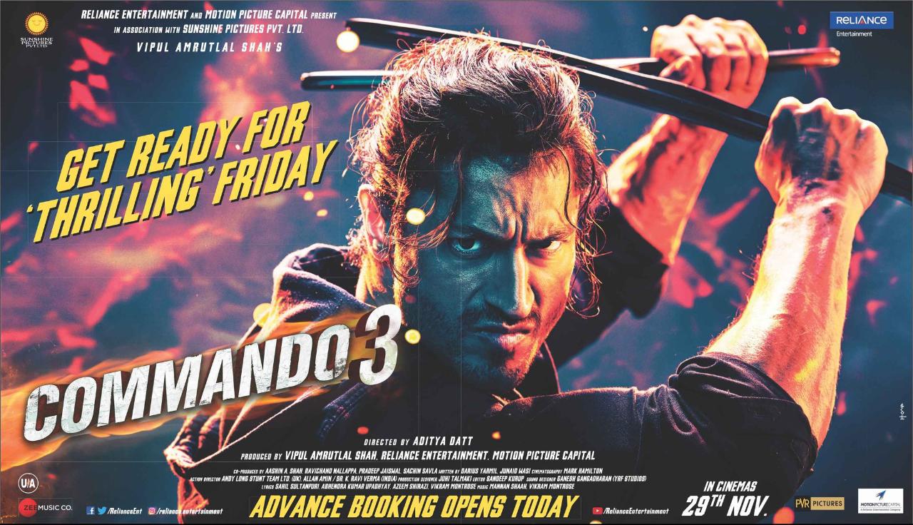 Commando 3 (2019) Hindi Google Drive Download